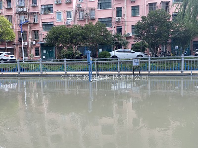 江苏艾珍环保科技沉水式罗茨风机安装现场工程